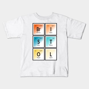 Bristol City | Periodic Table Kids T-Shirt